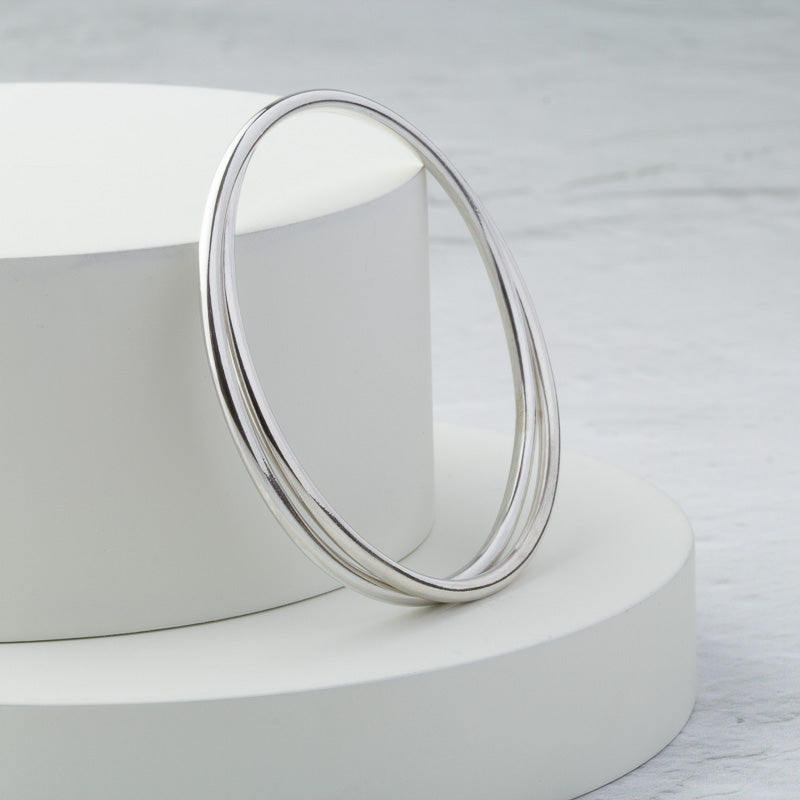 Alambra Duet Polished Bangle