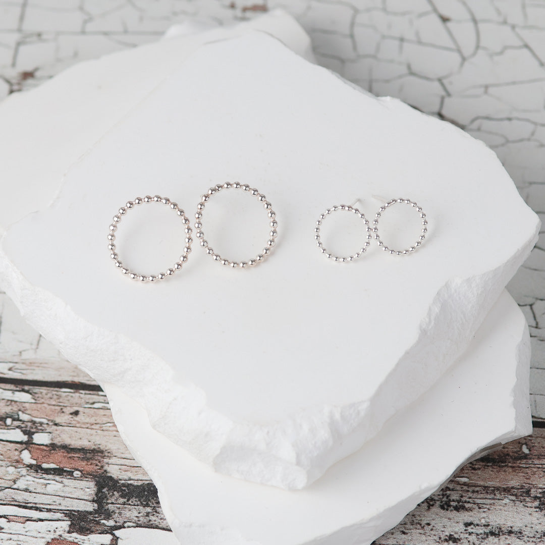 Pelota Sterling Silver Earrings