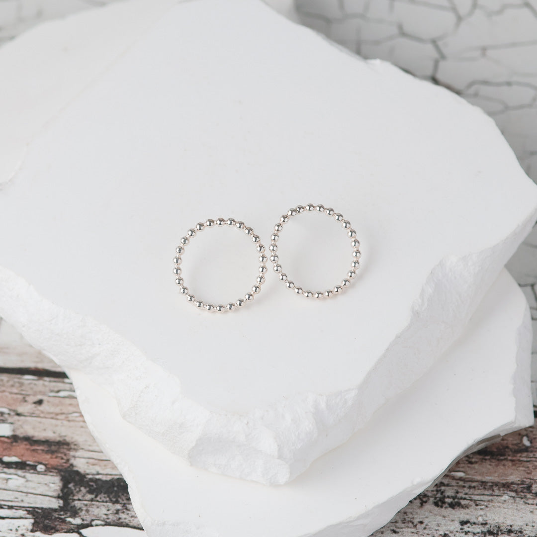 Pelota Sterling Silver Earrings