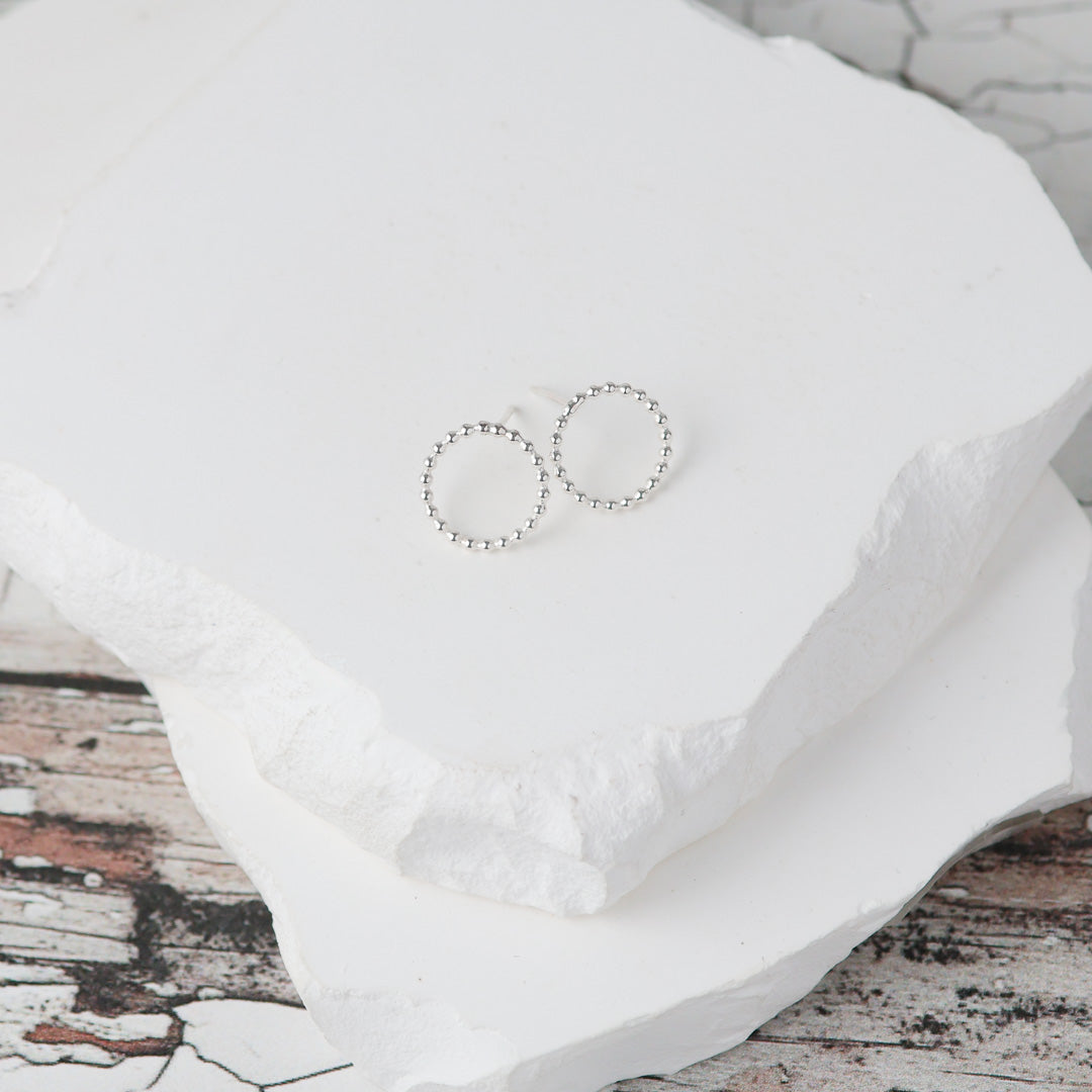 Pelota Sterling Silver Earrings