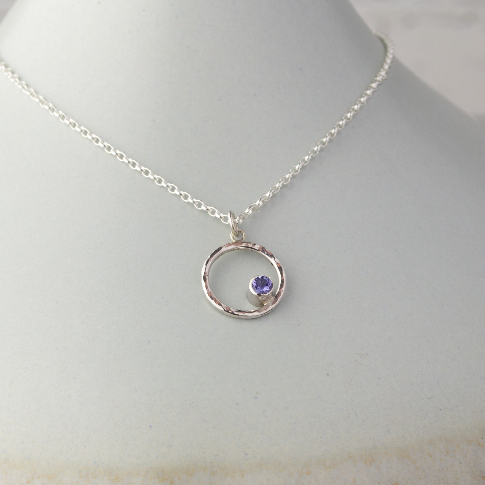 Caldera Eclissi Tanzanite Pendant