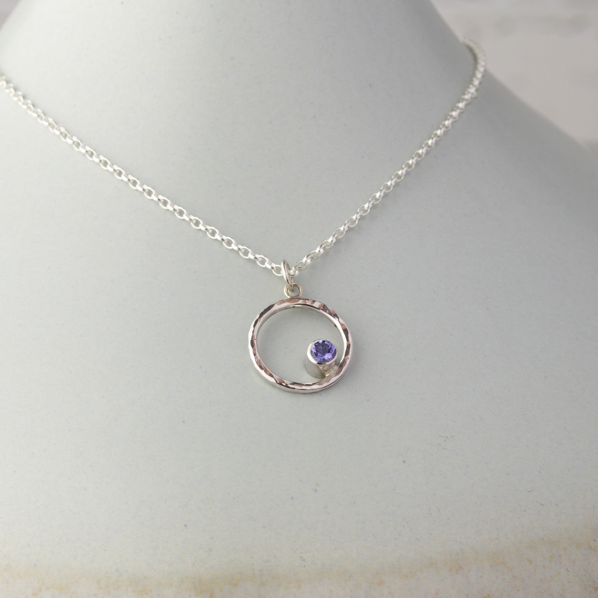Caldera Eclissi Tanzanite Pendant