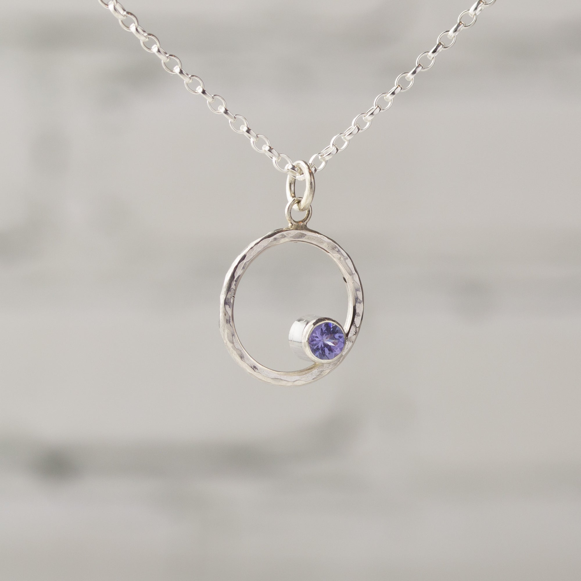 Caldera Eclissi Tanzanite Pendant