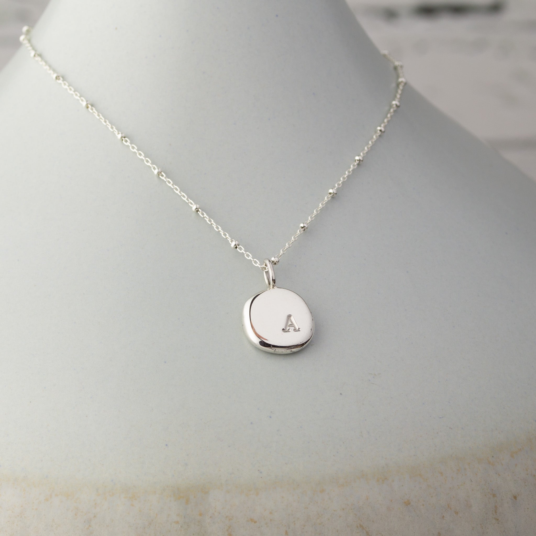 Personalised Coast Charm Pendant