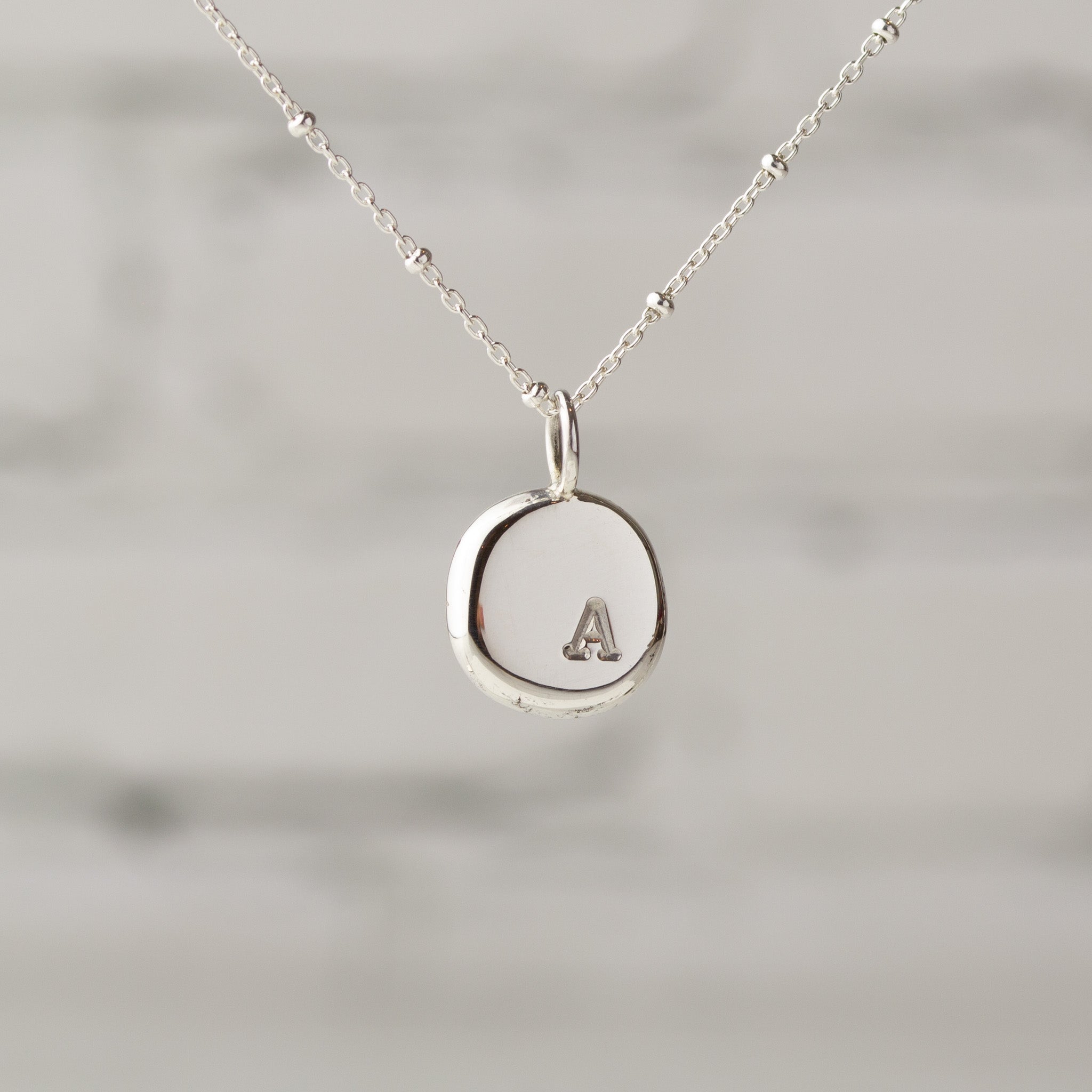 Personalised Coast Charm Pendant
