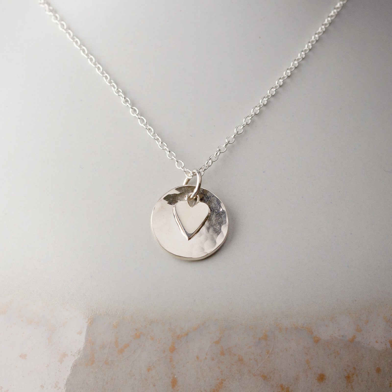 Caldera Lunelle Pendant with Heart Charm