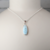 Larimar Sterling Silver Pendant