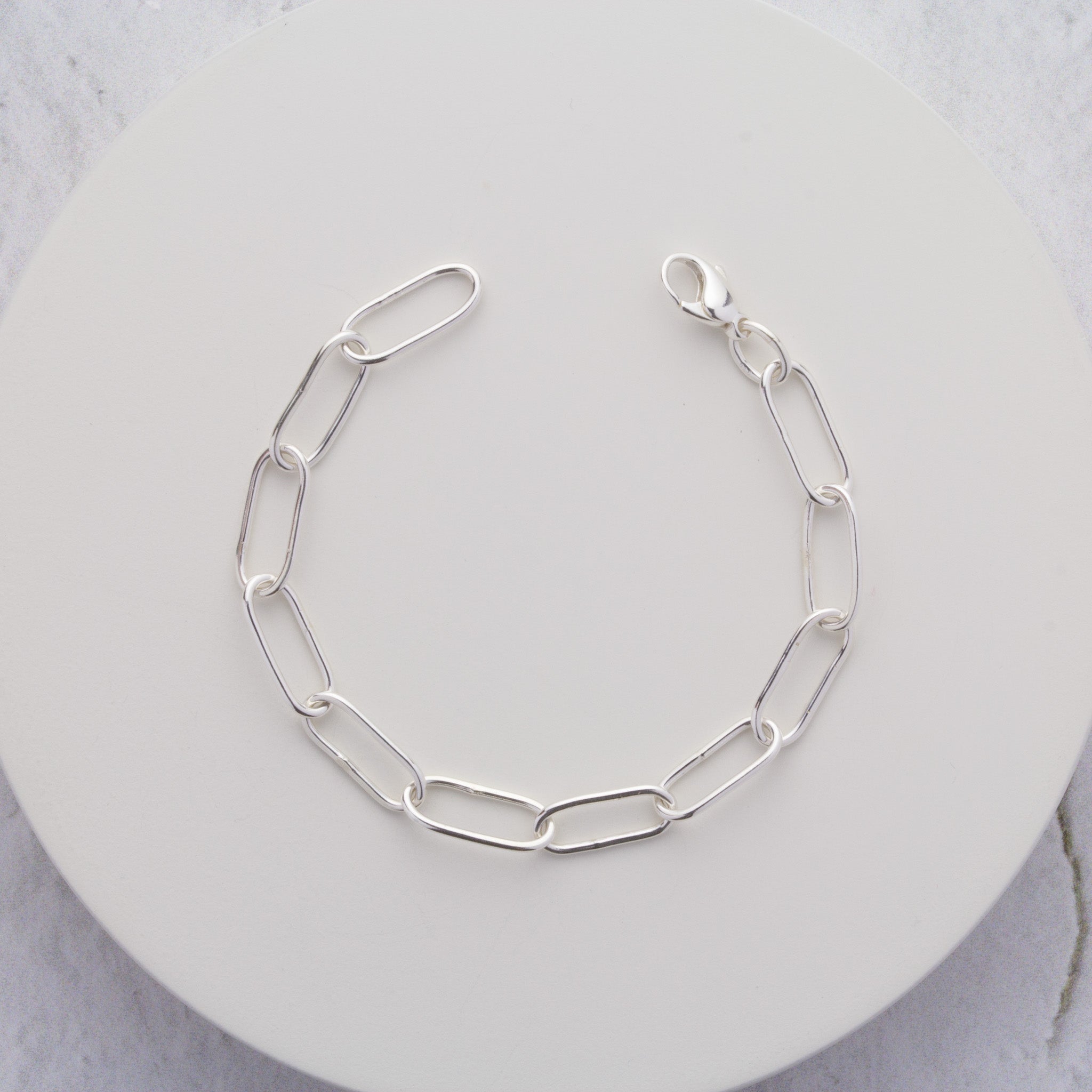 Paperclip Link Bracelet