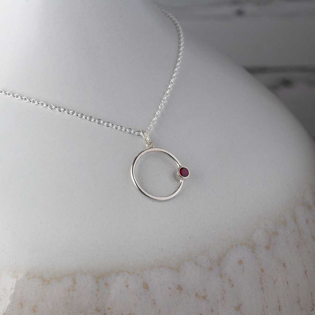 Callisto Ruby Pendant