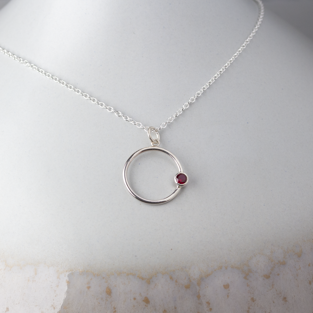 Callisto Ruby Pendant