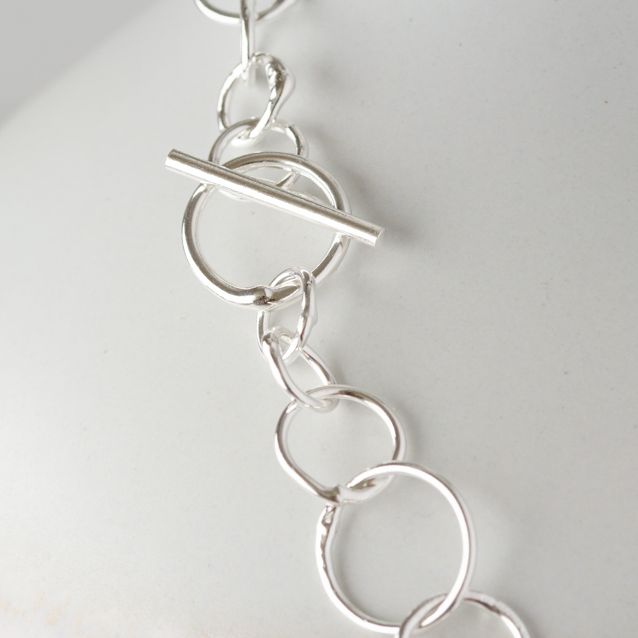 Mistura Fused Link Bracelet - Light With Toggle Clasp