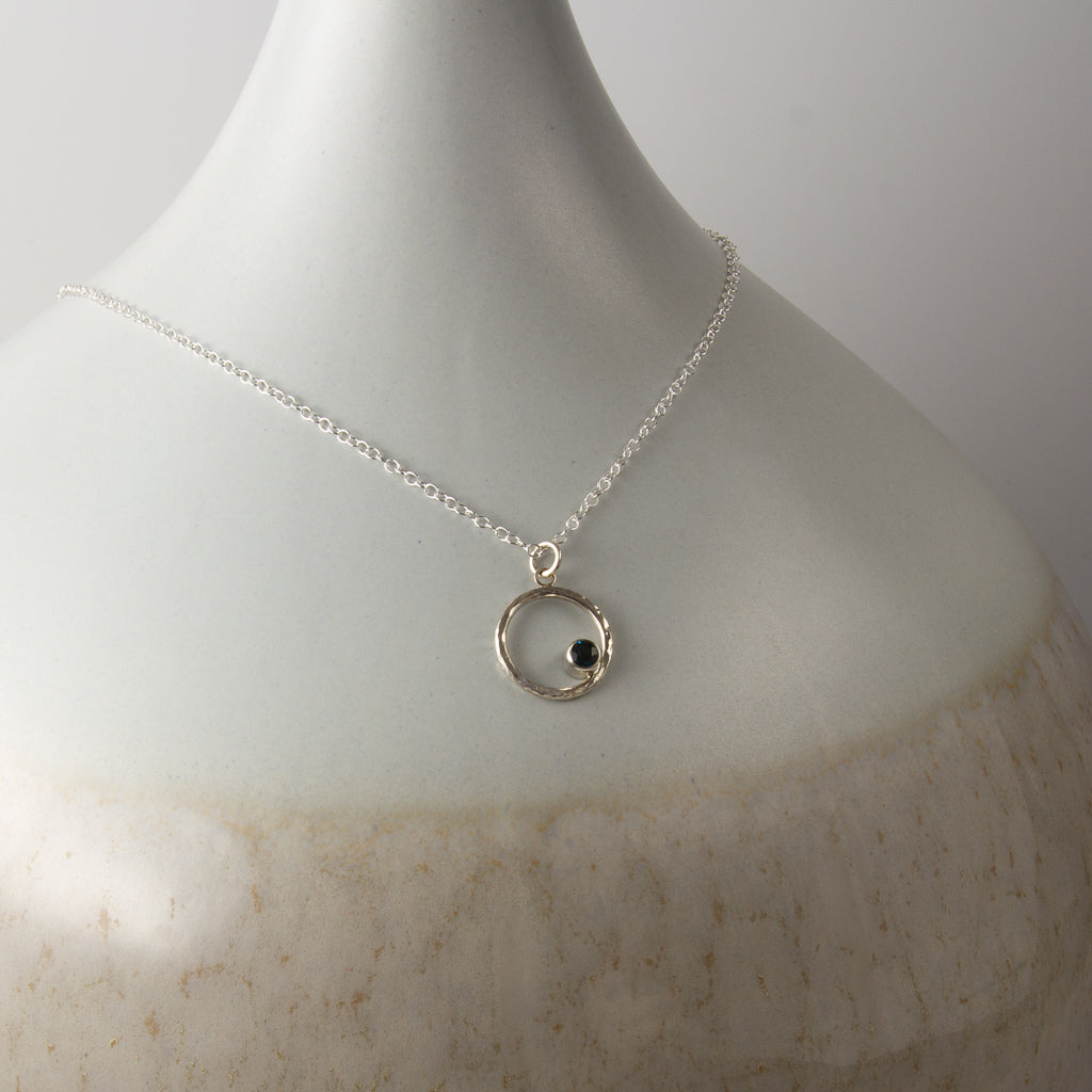 Caldera Eclissi London Blue Topaz Pendant