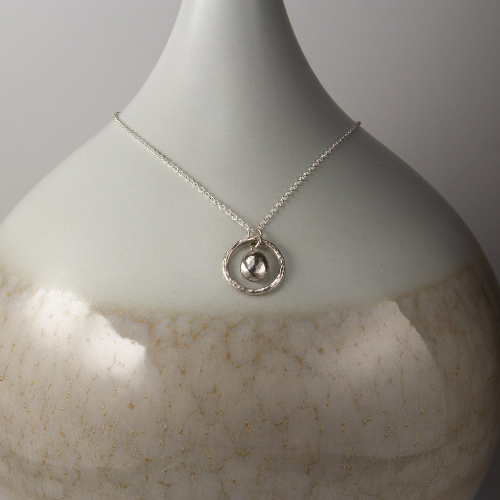 Caldera Orbita Pebble Charm Pendant