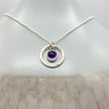Caldera Solaris Amethyst Pendant Necklace