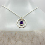 Caldera Solaris Amethyst Pendant Necklace