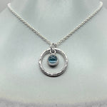 Caldera Solaris Sky Blue Topaz Pendant