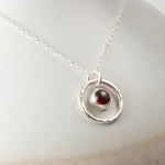 Caldera Solaris Garnet Pendant