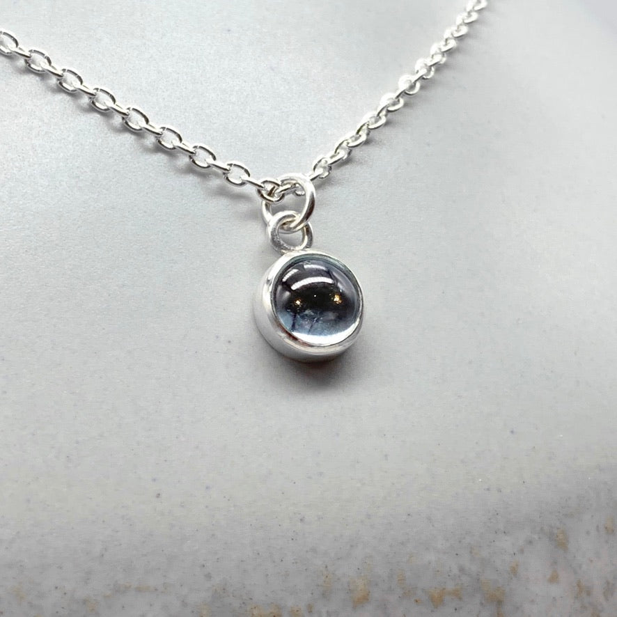 Stella Sky Blue Topaz Pendant