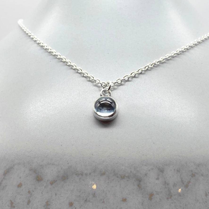 Stella Sky Blue Topaz Pendant