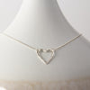 Caldera Corazon Silver Necklace