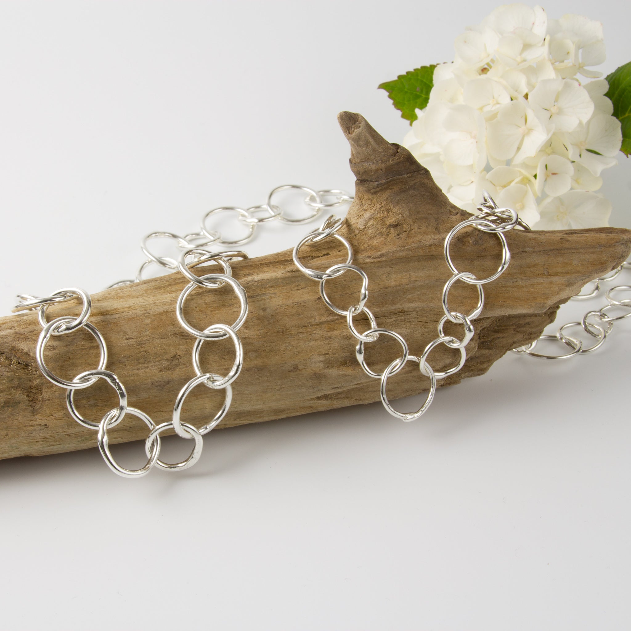 Mistura Fused Link Necklace Lighter and Heavier