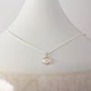 Moonstone Petit Uno Silve Pendant Necklace