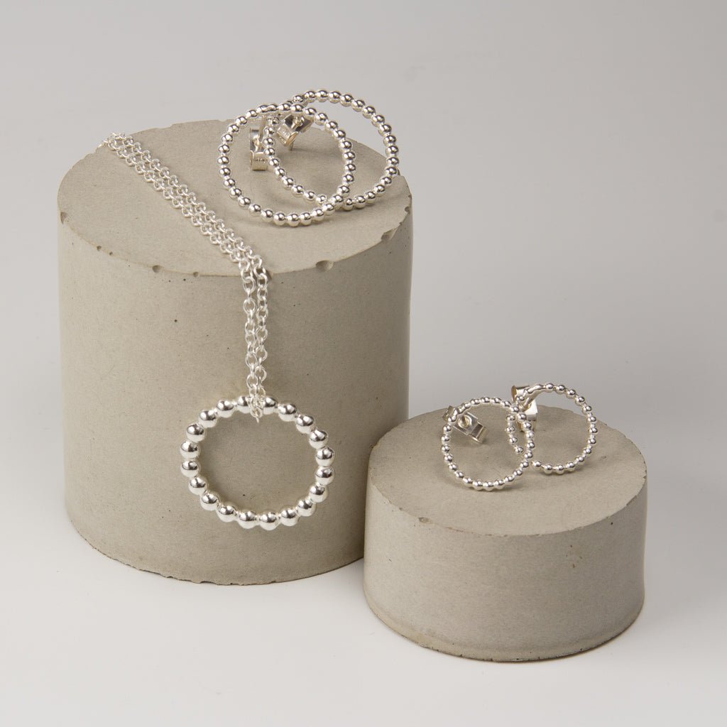 Pelota Sterling Silver Earrings